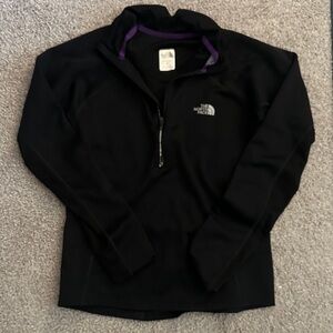 The North Face Black Half-Zip Performance Layer Size Small